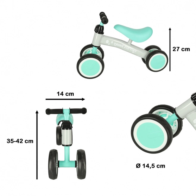 Odrážadlo Trike Fix Tiny mätové