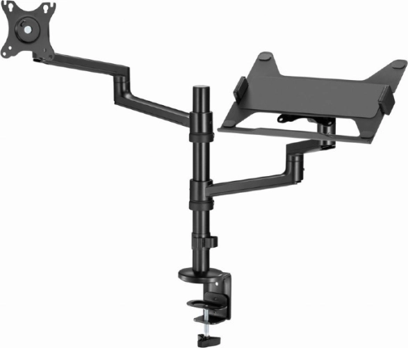 GEMBIRD polohovateľný stolový držiak na monitor 17–32'' a notebook do 17,3''