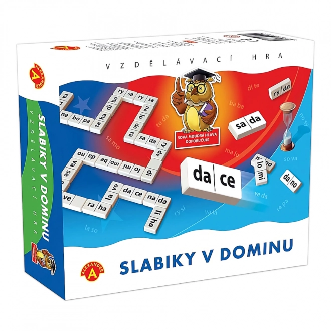 Slabiky v dominu spoločenská hra