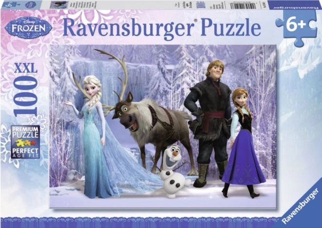 Ravensburger Puzzle Ľadové Kráľovstvo XXL 100 Dielikov