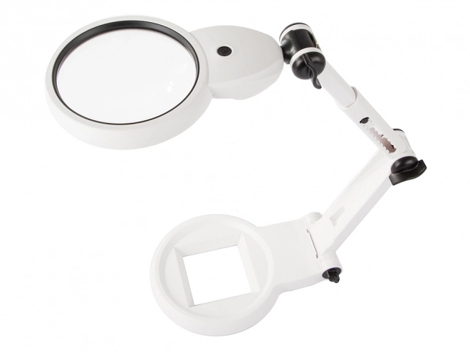 Stolná lupa pre klenotníkov s LED osvetlením a USB napájaním