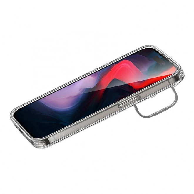 Priehľadné púzdro ESR Classic Hybrid so stojanom pre iPhone 15 Pro, MagSafe