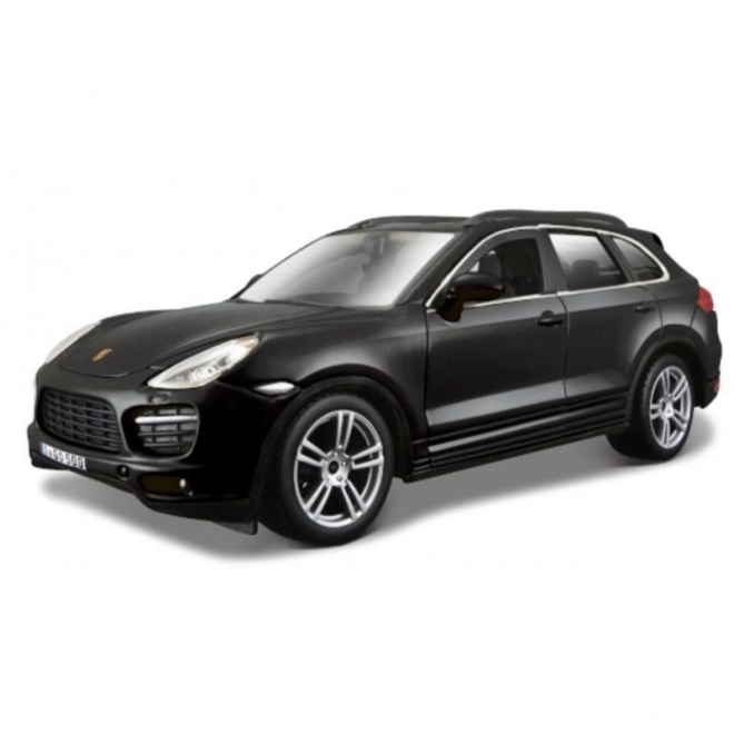 Model kovový Porsche Cayenne Turbo Čierny 1/24