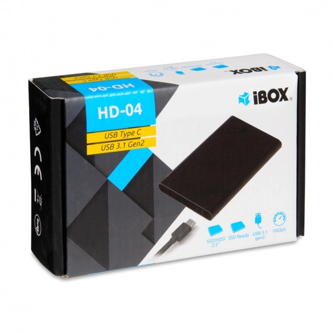 Obal SSD iBOX HD-07 pre M.2 NVMe 10GB/s