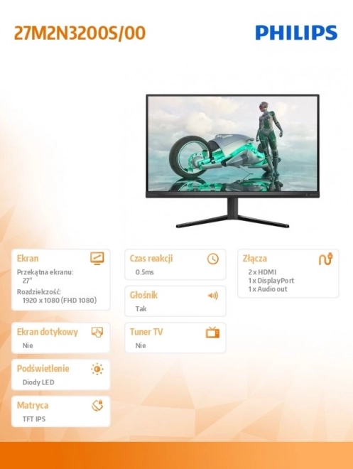 Monitor 27 cali IPS 180Hz
