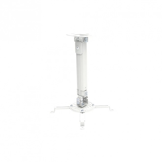 Stropné rameno na projektor 38-58cm, 13,5kg, strieborné
