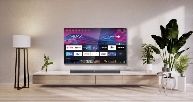 Soundbar s vstavanými subwoofermi 2.1 200W