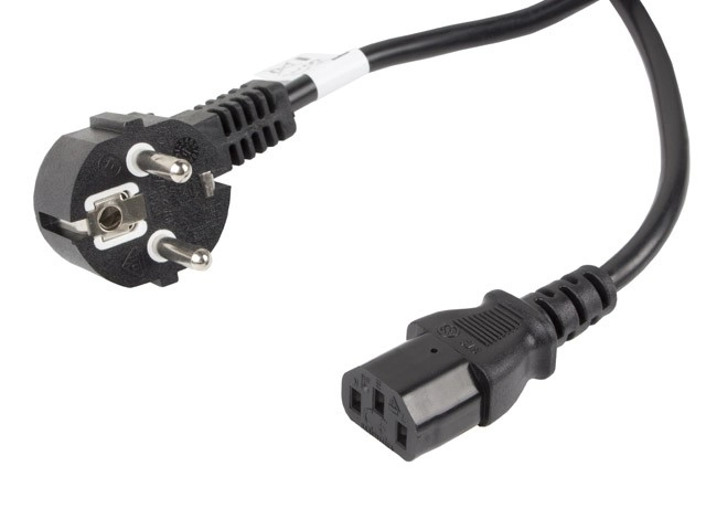 Napájací kábel Lanberg 10M IEC C13