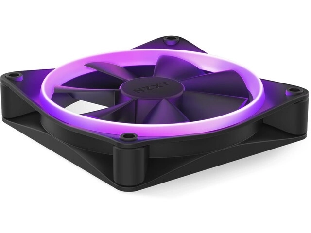 Ventilátor NZXT F120 RGB 120mm čierny