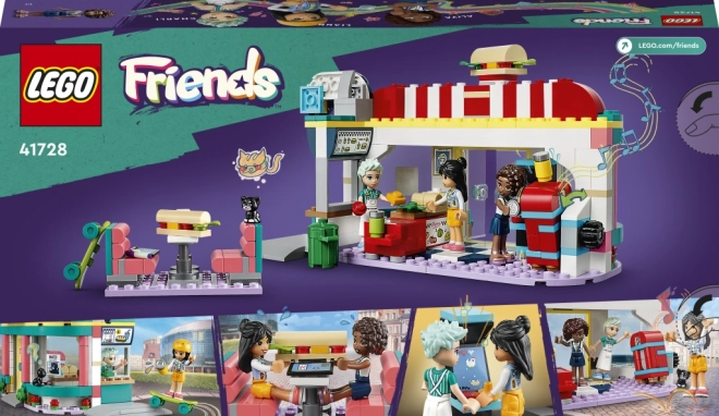 LEGO Friends Bistro v Centre Heartlake