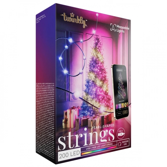 Inteligentné dekoratívne svetlá Twinkly Candies LED RGB perly