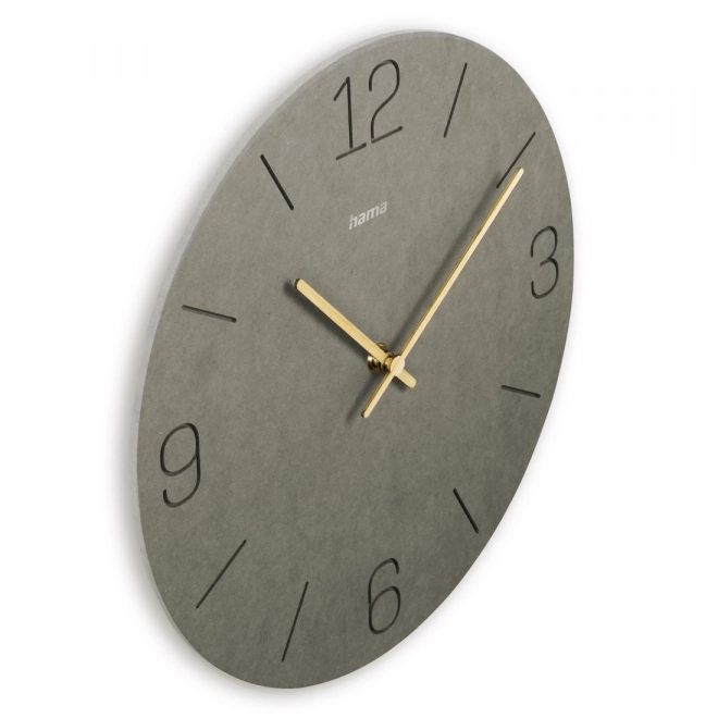 Nástenné hodiny Crete antracitové 30 cm