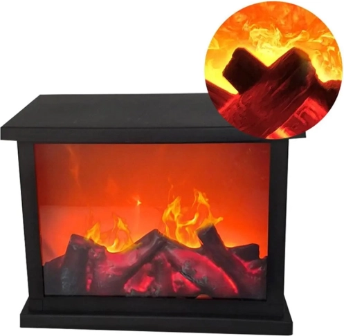 Realistický LED plameň pre útulnú atmosféru