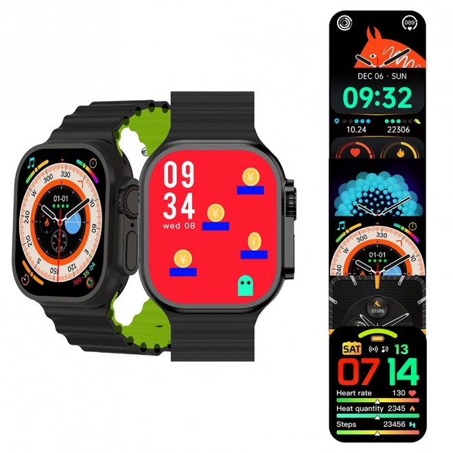 Smartwatch Fusion monitor zdravia