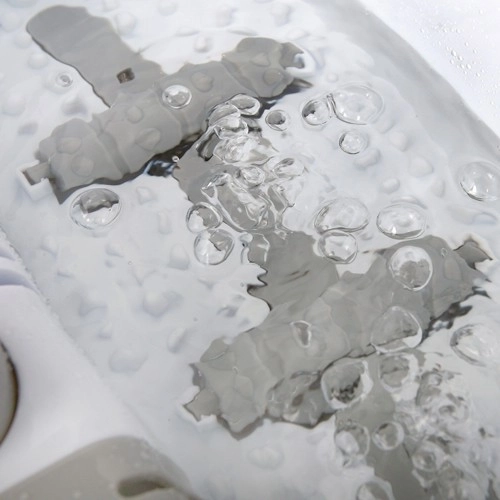 Uvoľňujúca bublinková a vibračná masáž