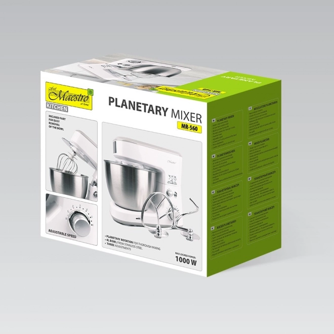 Planetárny robot Maestro 1000W s misou 4L