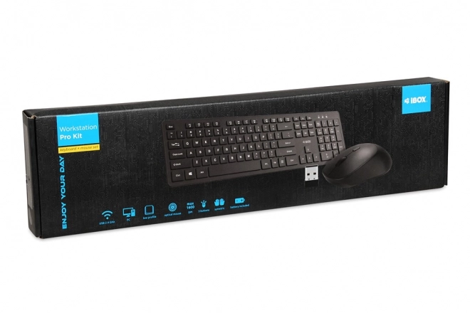 Bezdrôtový set klávesnica a myš Workstation Pro
