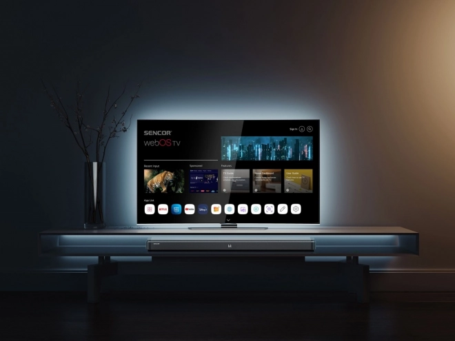 Soundbar s vstavanými subwoofermi 2.1 200W