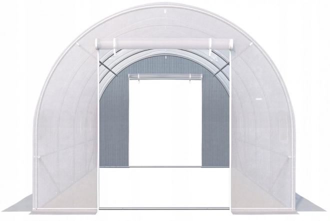 Záhradný skleník tunel 3x2x2 m, celoročné použitie, kovová konštrukcia, biela fólia