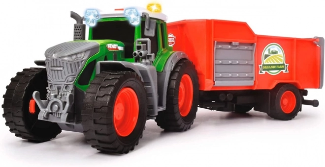 Traktor Fendt s prívesom