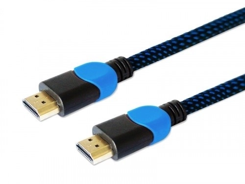 HDMI kábel 2.0 modro-čierny 3m