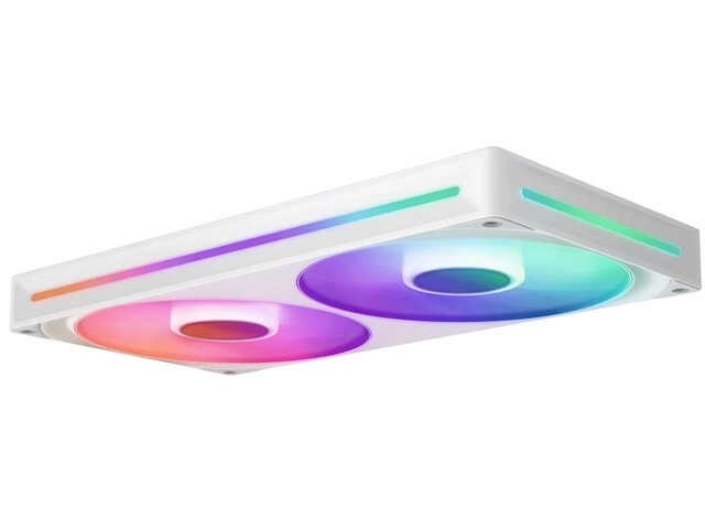 RGB ventilátor biely NZXT F280