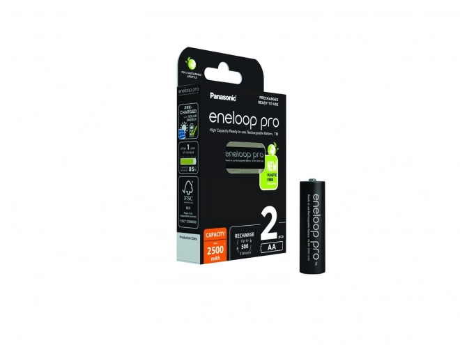 Nabíjacie Batérie Eneloop Pro AA 2500 mAh 2 ks