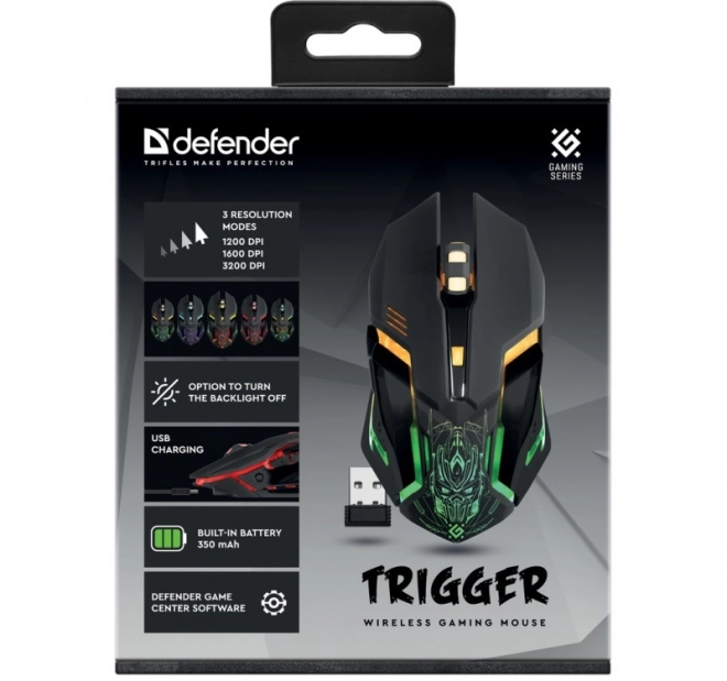 Bezdrôtová herná myš Trigger