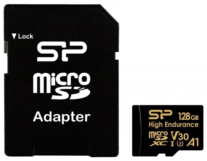 Pamäťová karta microSDXC High Endurance 128GB s adaptérom
