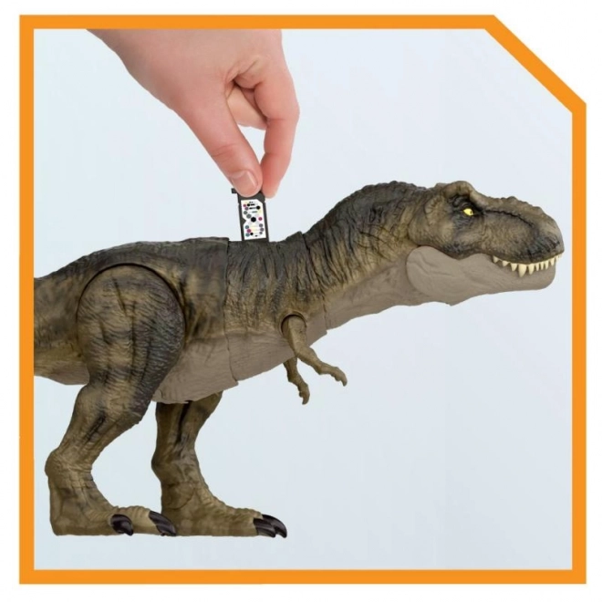 Figúrka Jurassic World Tyrannosaurus Delúzia a Prehĺtaj