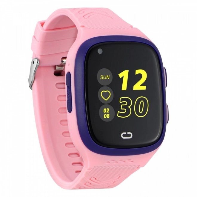 Detské smartwatch Garett Kids Rock 4G RT ružové