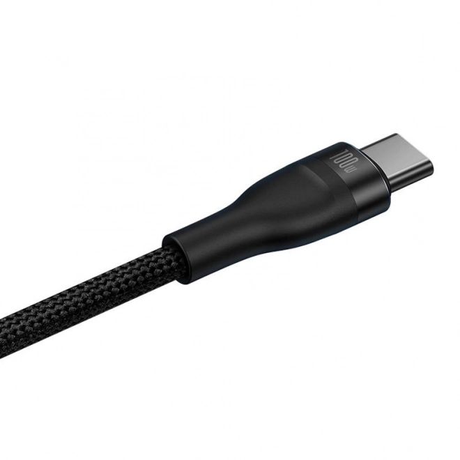 Kábel 2v1 USB Baseus Flash Series USB-C do USB-C 100W 1,5m čierny