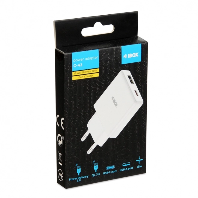 Sieťová nabíjačka USB C 30W