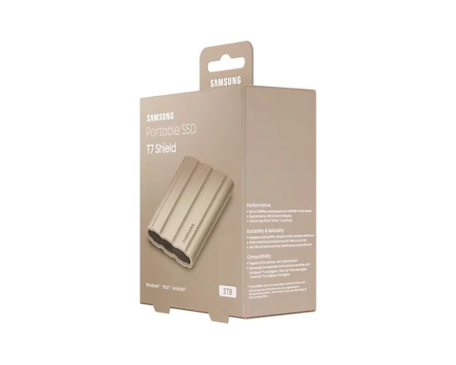 SSD Disk T7 Shield 2TB USB 3.2 béžový