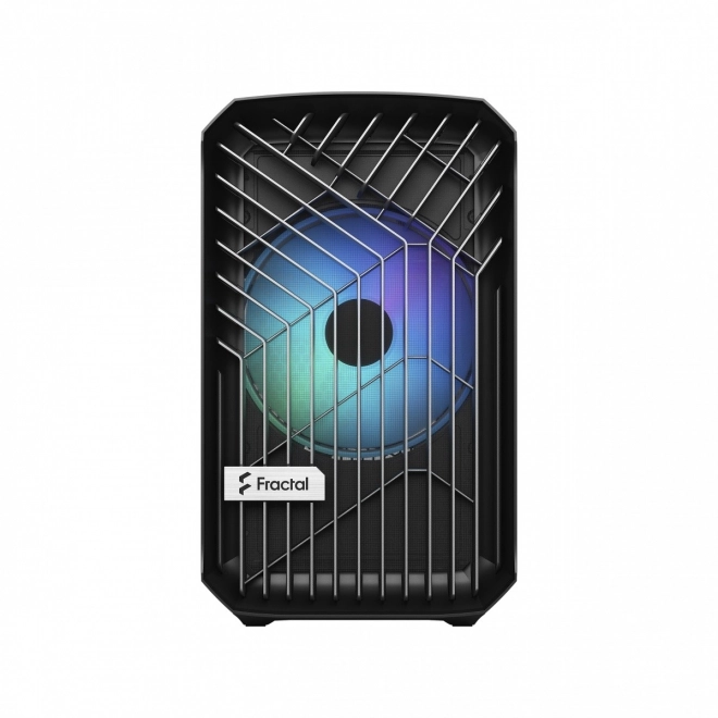 Vežová skrinka Torrent Nano RGB Black TG svetlý odtieň