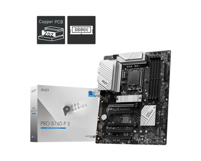 MSI PRO B760-P II – Pokročilá herná a pracovná základná doska