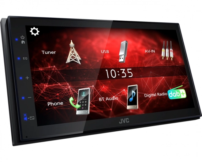 JVC digitálne autorádio s Bluetooth a zrkadlením pre Android