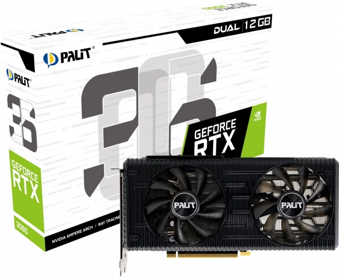 Grafická karta GeForce RTX 3060 Dual 12GB