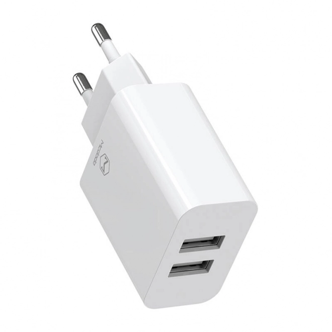 Dvojitá USB nabíjačka Mcdodo s Lightning káblom 1m cestovná sada