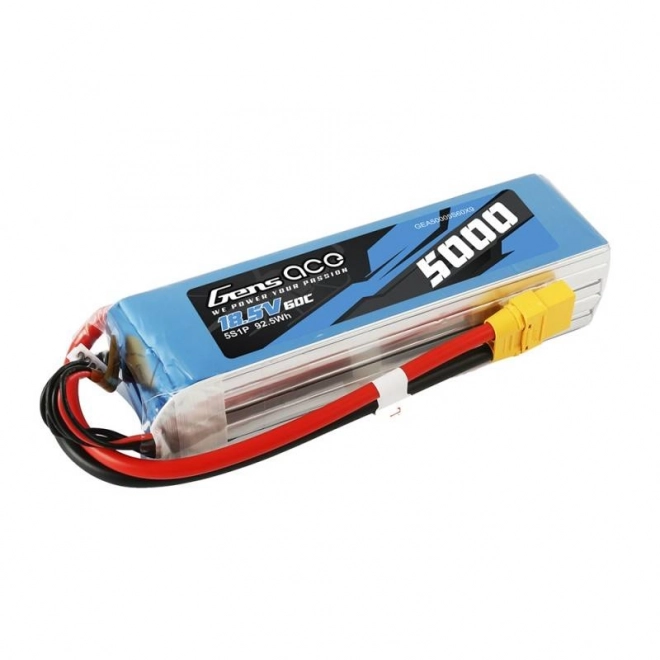 LiPo batéria Gens Ace 5000mAh 18,5V 60C pre RC modely