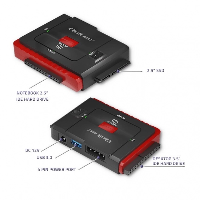 Adaptér USB 3.0 na IDE a SATA III