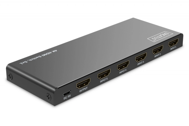 Prepínač HDMI 4K 5x1 s ovládačom
