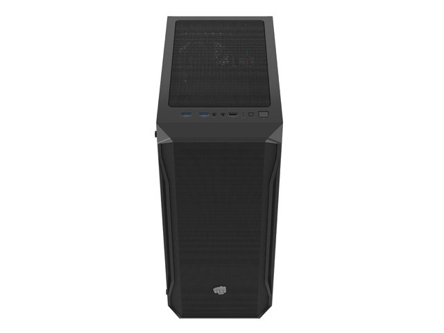 Herná skriňa Fury Shobo SH4F Midi Tower s oknom Čierna