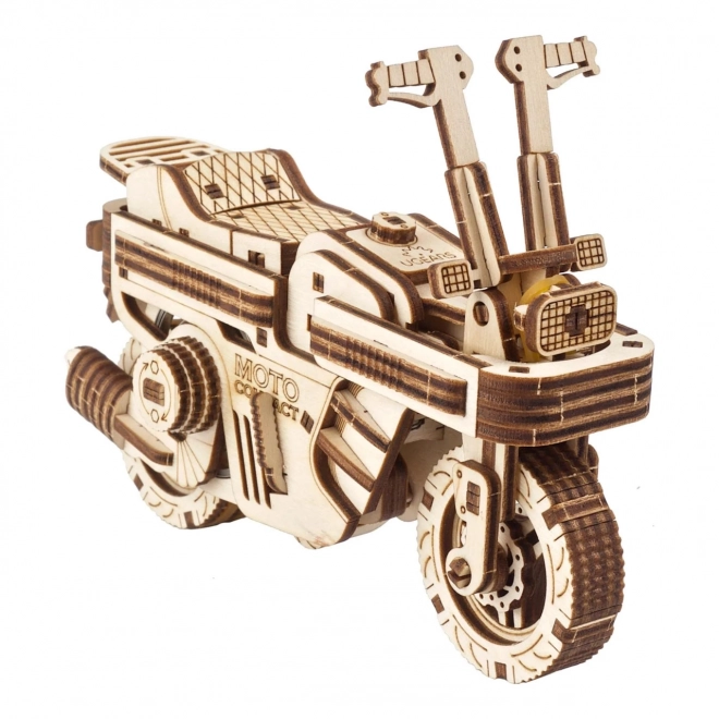 Ugears drevené mechanické puzzle – skladací skúter
