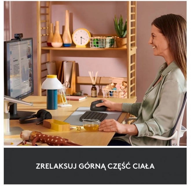 Ergonomická vertikálna myš Logitech Lift pre pravákov