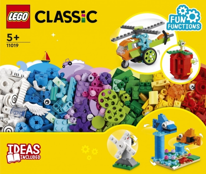 Kocky LEGO Classic 11019 a ich vlastnosti