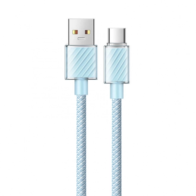 Kábel USB-A na USB-C 100W modrý