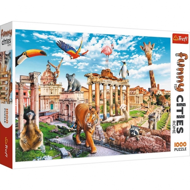 Puzzle 1000 dielikov - Art Collection - Divoký Rím