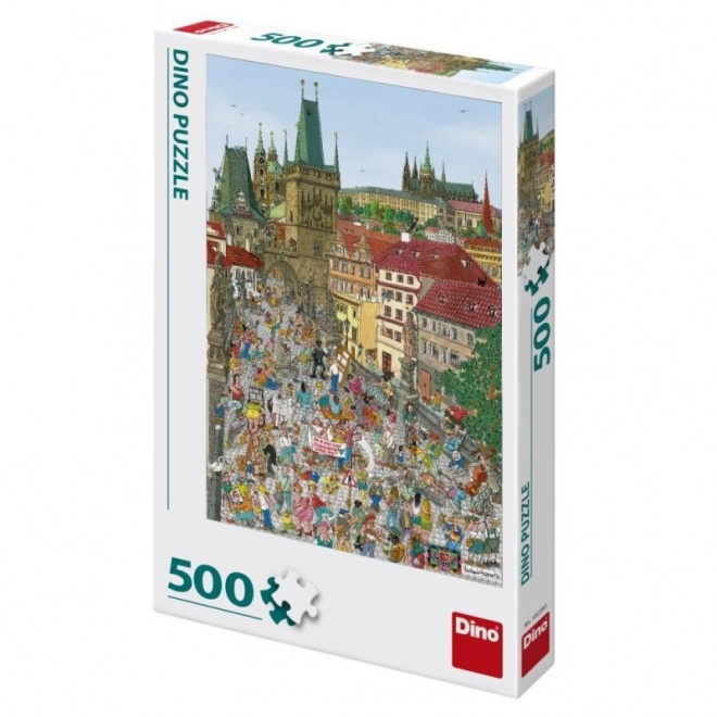 Puzzle Karlov most, Praha 500 dielikov