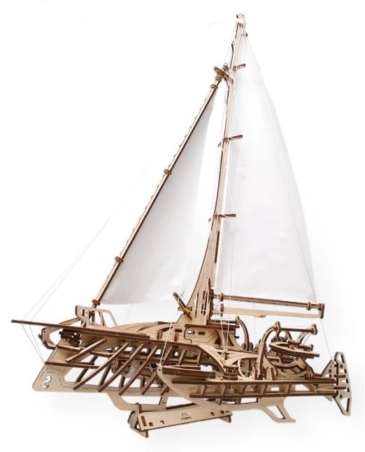 3D puzzle loď Trimaran Merihobus od Ugears